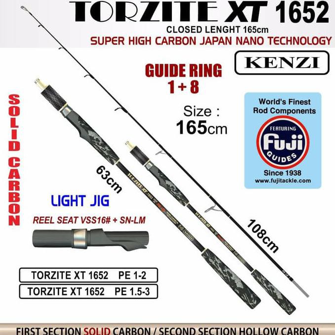 JORAN KENZI TORZITE XT LIGHT JIG PE 1.5-3 (FUJI GUIDE) Kode 572