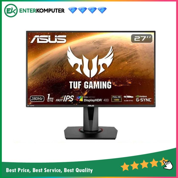 Monitor ASUS TUF Gaming VG279QM 27&quot; LED