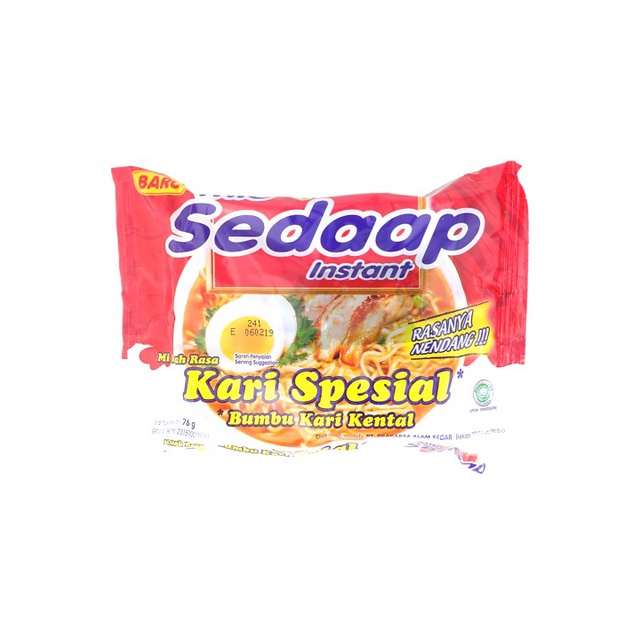 Mie Sedaap Kari Kental Spesial 76gr | Shopee Indonesia