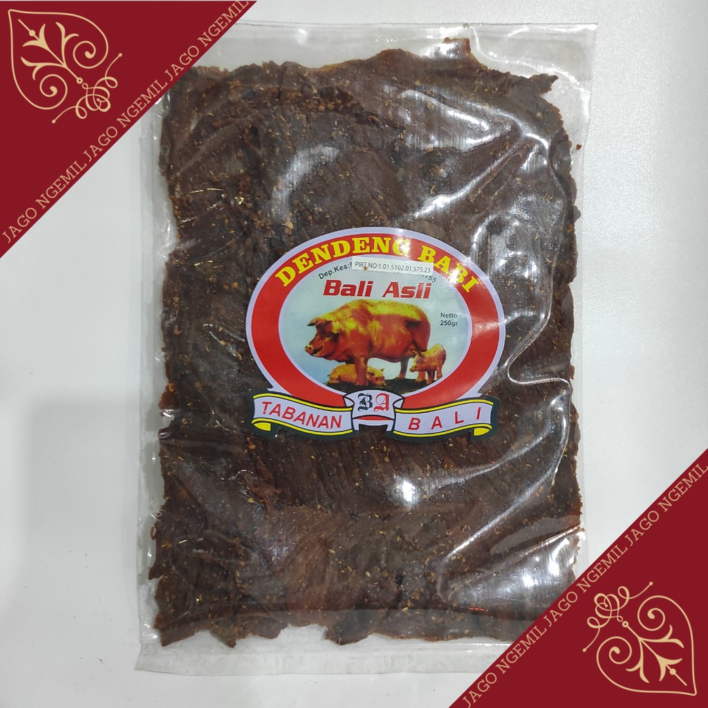 Dendeng Babi Bali Asli 250gr