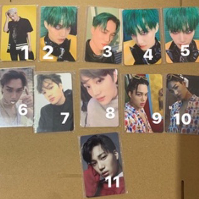 [READY] EXO Kai OFFICIAL photocard PC Countdown Japan