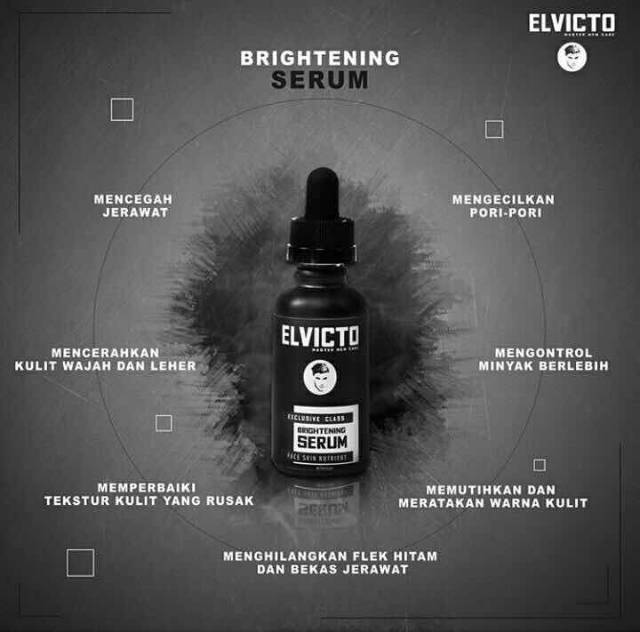 Skincare Pria Serum Pemutih Wajah Obat Penghilang Bekas Jerawat Elvicto Original 8 Shopee Indonesia