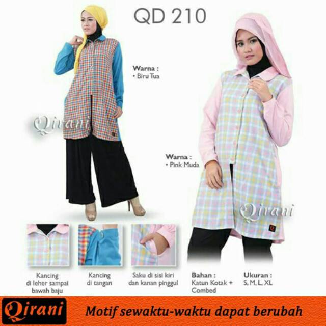 QIRANI QD 210/Atasan qirani/atasan murah/atasan kaos/atasan wanita/atasan adem