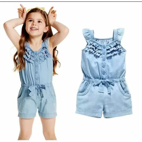 (COD) Jumpsuit Kids Arsy / Pakaian Anak Perempuan / Jumpsuit Anak Perempuan