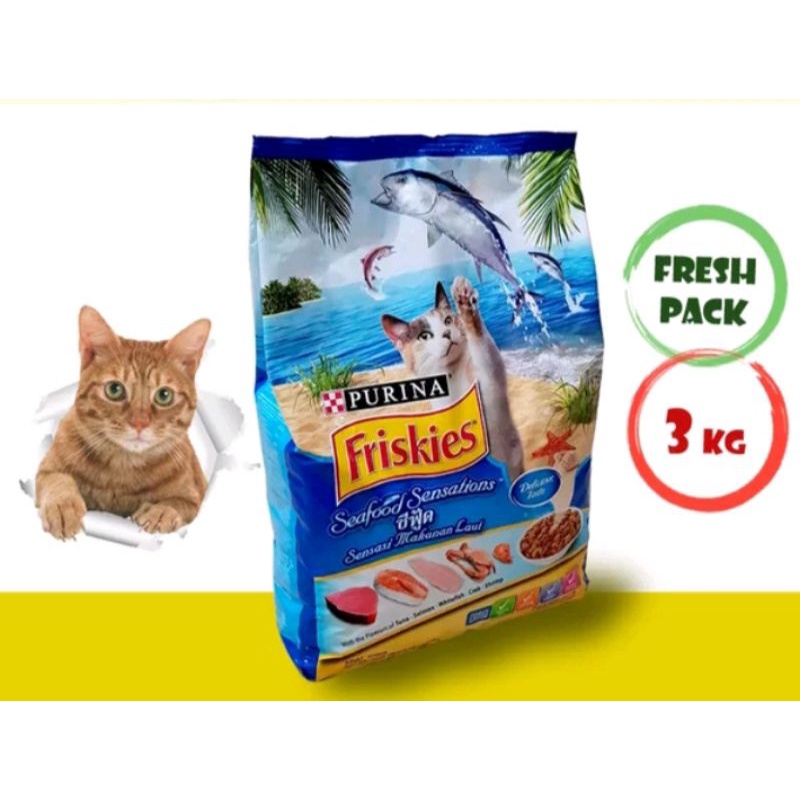 

Friskies seafood sensation 3kg