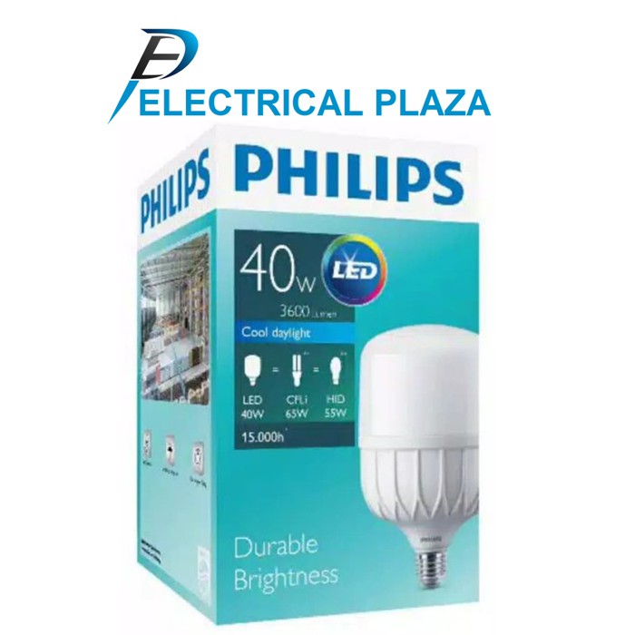 Philips LED Kapsul 40W Putih Cool Daylight 6500K Lampu TrueForce 40 W Watt 40Watt Original Garansi