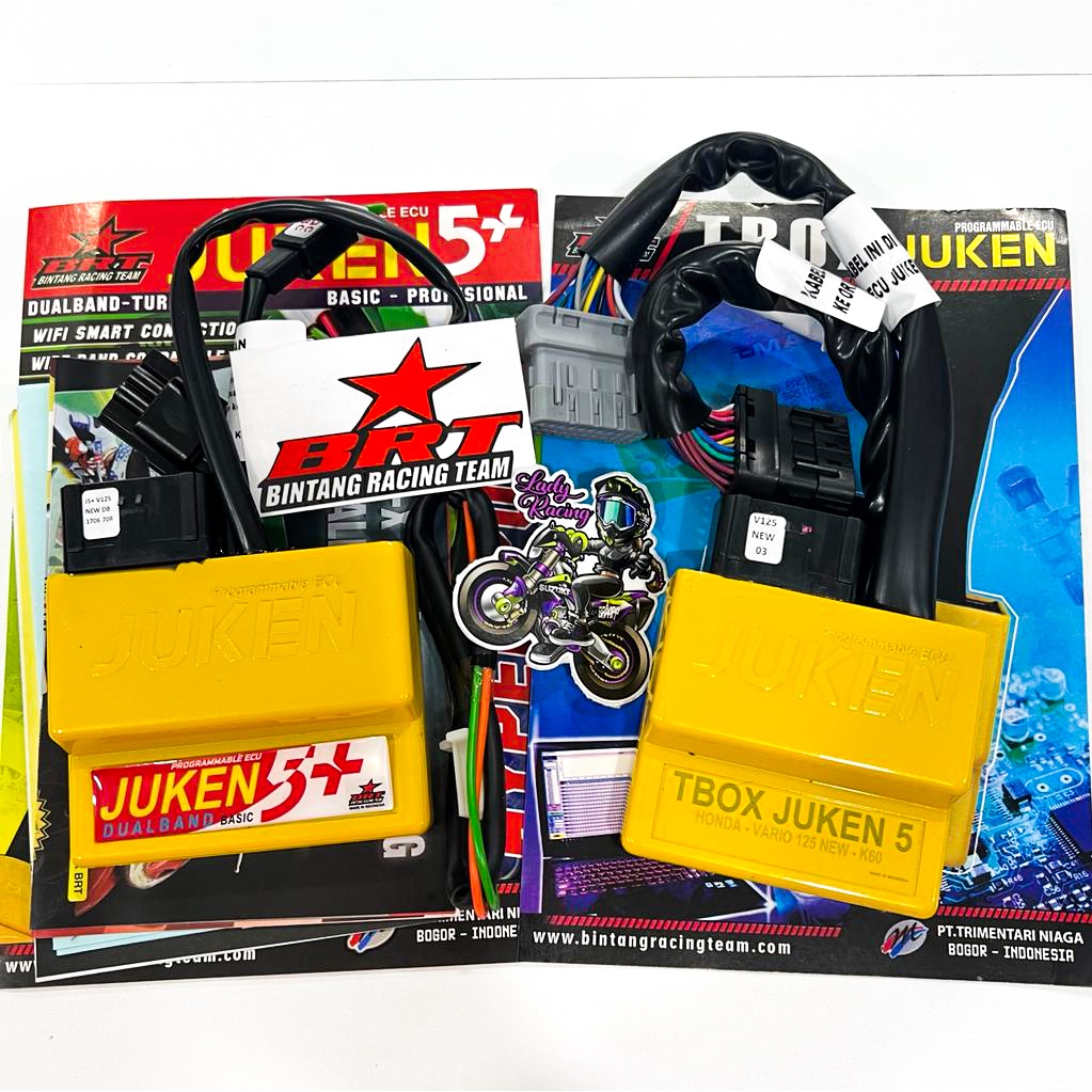 ECU BRT JUKEN 5++ PLUS & TBOX VARIO 125 LED K60 RACING TURBO DUALBAND