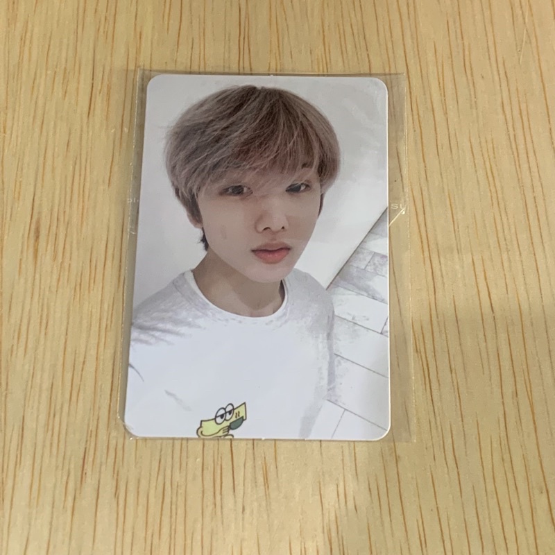 photocard jisung cafe