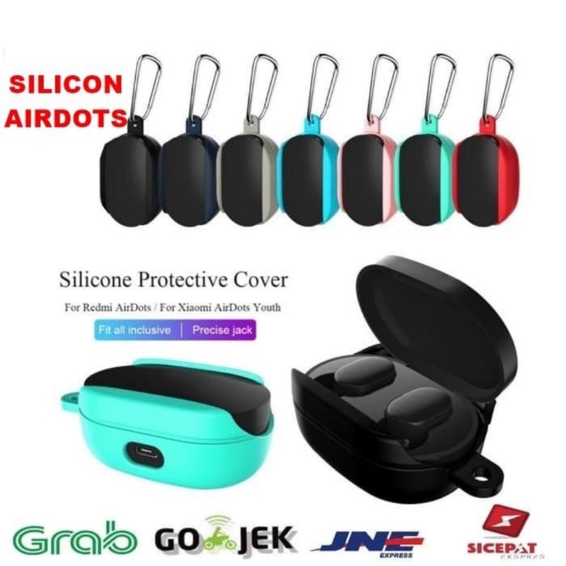 Silikon Redmi Airdots Silicone Case Protective Cover Xiaomi Redmi Airdots