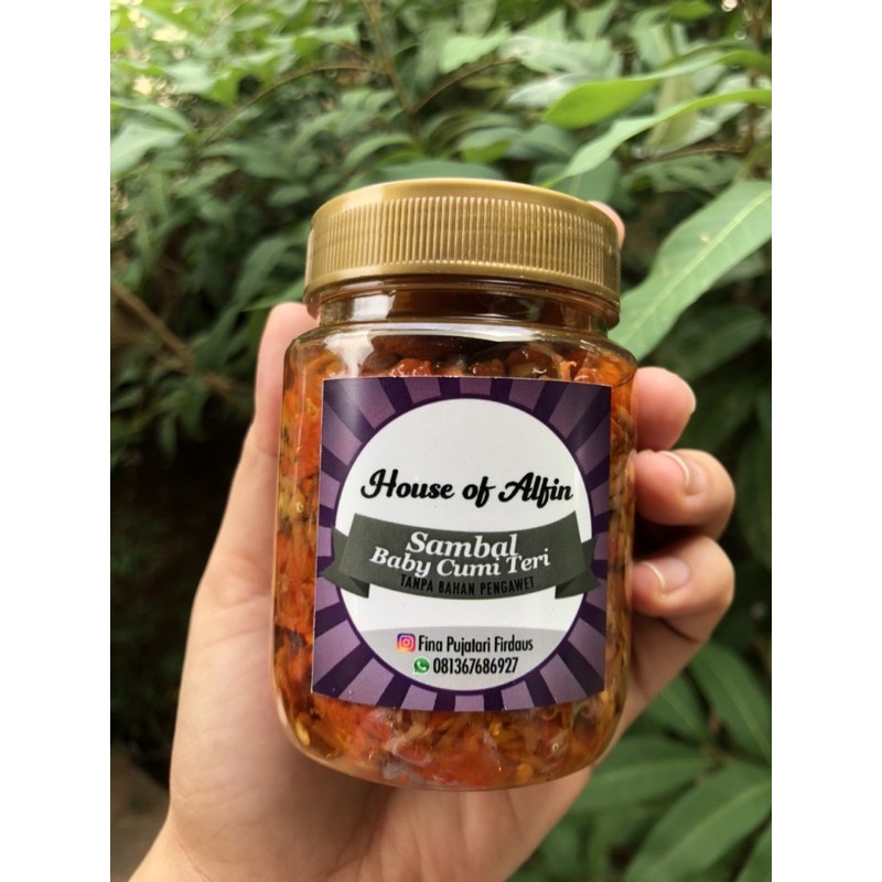 

Sambal Baby Cumi Teri Pedas
