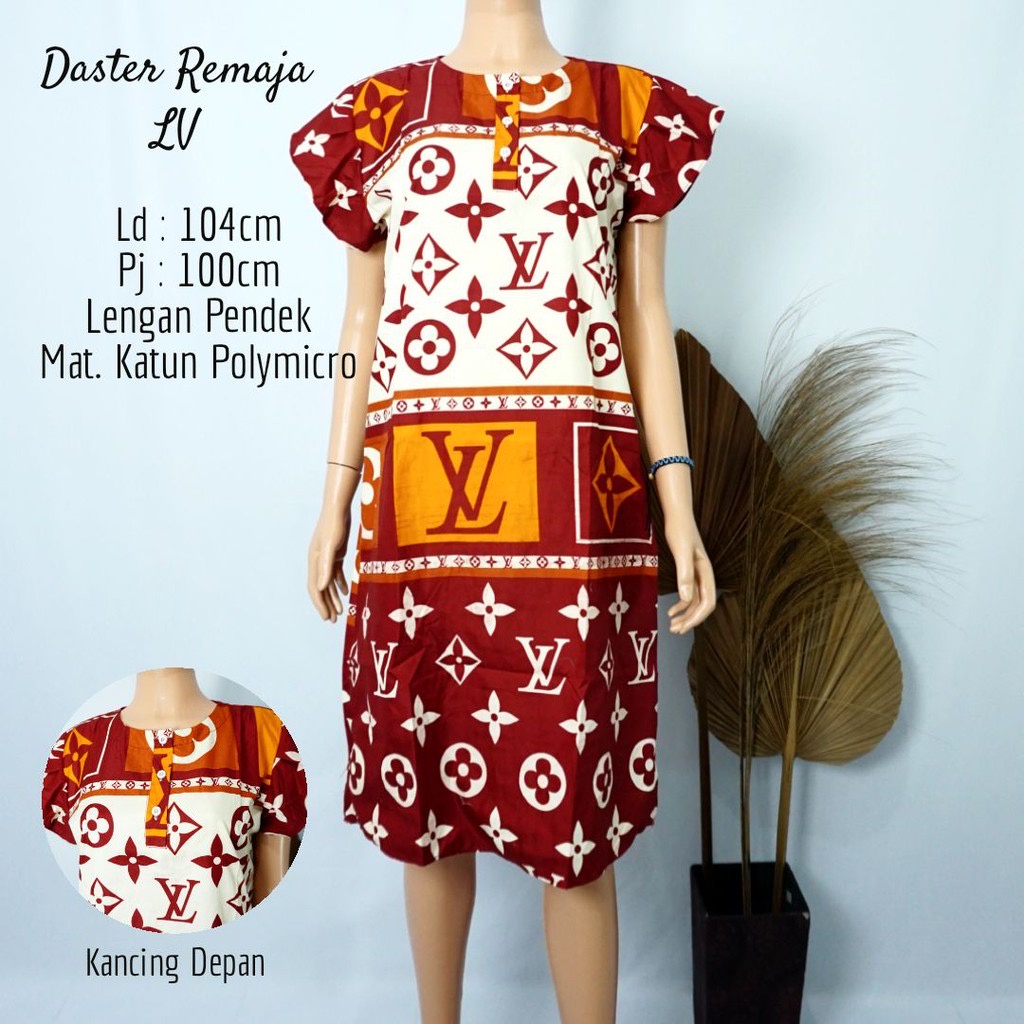 Daster Remaja Home Dress Katun Halus Motif Motif Bisa PIlih Karakter