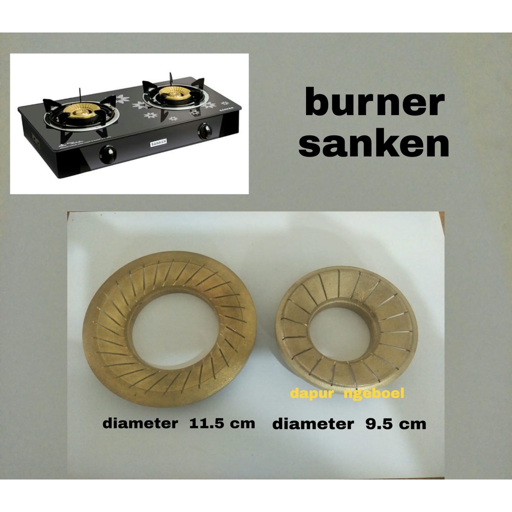 burner kompor sanken - kuningan kompor sanken