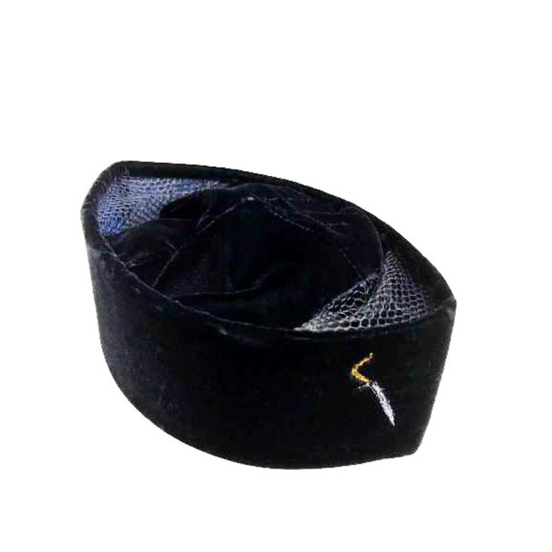 Peci beldu motif rencong khas Aceh / kopiah motif rencong khas Aceh