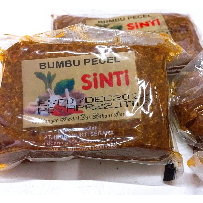 Bumbu Sambel Pecel Kacang SINTI - Kemasan 100 gr