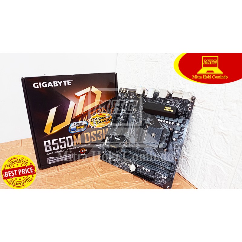 MAINBOARD / MOTHERBOARD GIGABYTE B550M DS3H