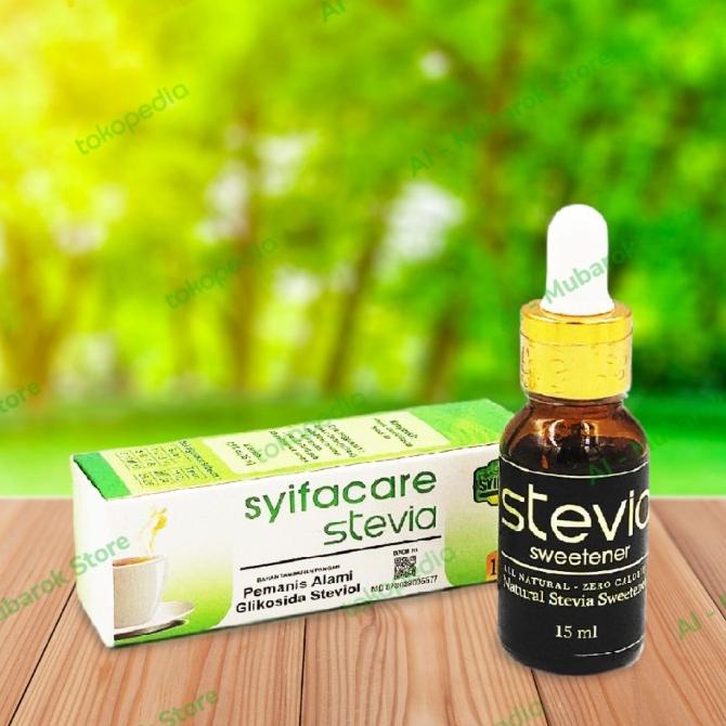 

[[COD]] Gula Cair Non Calorie STEVIA 15 ml / Natural Stevia Sweetener CUCI GUDANG Kode 82