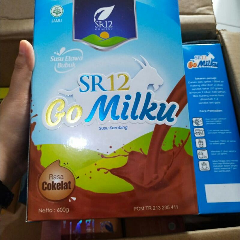 

SR12 GO MILKU SUSU KAMBING ETAWA COKELAT 600gr / SUSU SEHAT / MENINGKATKAN KESEHATAN TULANG