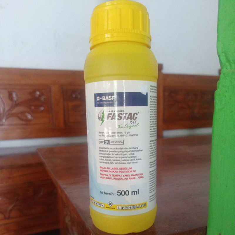 INSEKTISIDA FASTAC 15 EC ISI BERSIH 500 ML JAMINAN ORIGINAL