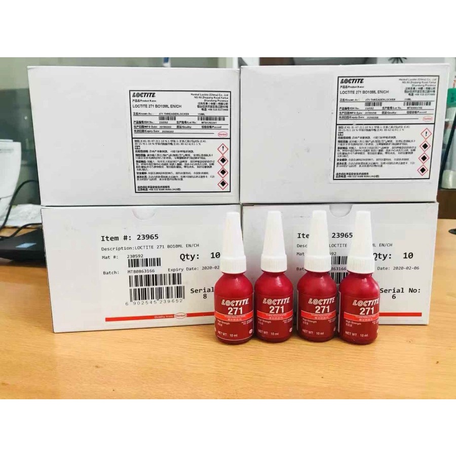 LEM BAUT 271, THREADLOCKER 271-10ML, LOCTITE 271