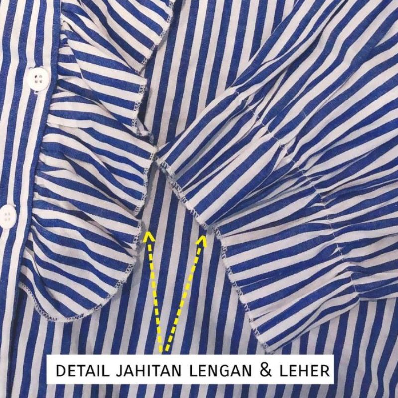 PAKAIAN WANITA BAJU ATASAN BLOUSE LEWIN OVERSIZED TOP LEWINA "