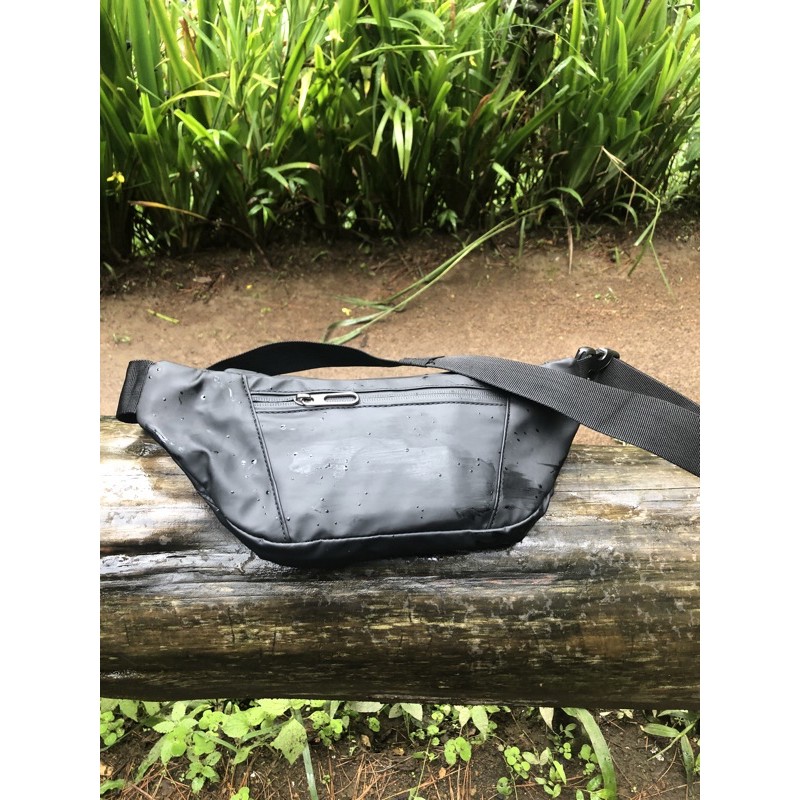 WAISTBAG PRIA WAIST BAG PRIA TAS PINGGANG ANTI AIR TAS SELEMPANG WATERPROOF