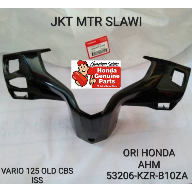 Cover handle belakang batok belakang honda vario 125 f1 cbs iss 53206KZRB10ZA