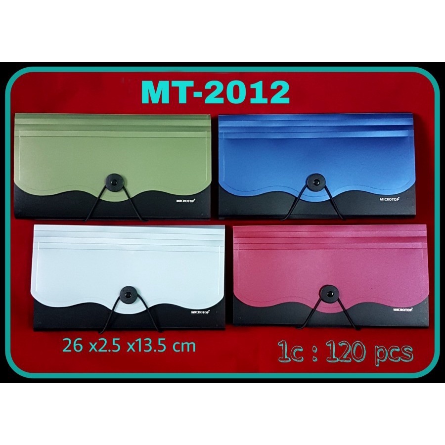 

SJS Expanding File MT-2012 / Map Sekat Plastik / Map Harmonika/ Giro