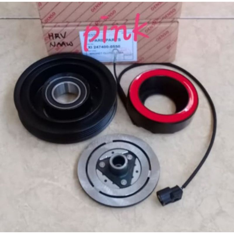 Magnet clutch AC pully compresor AC HONDA HRV K5 1500cc 5PK original