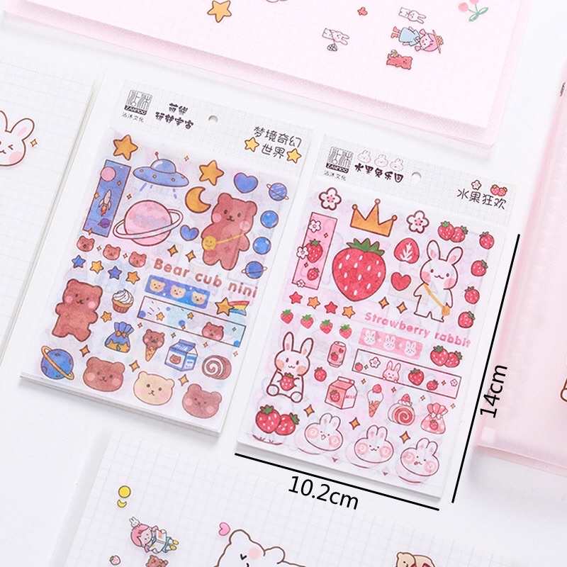 SELOTIP WASHI TAPE STIKER LUCU AESTHETIC DECO PLANNER DIARY BUNGA SCRAPBOOK KIYOWO KAWAII KOREA UNIK KARAKTER KARTUN HEWAN PELIHARAAN ANAK PEREMPUAN ORGANIZER DEKORASI CASING LAPTOP HP BOTOL AIR MINUM VIRAL TIKTOK MURAH TAHAN AIR CUTE BERUANG KELINCI