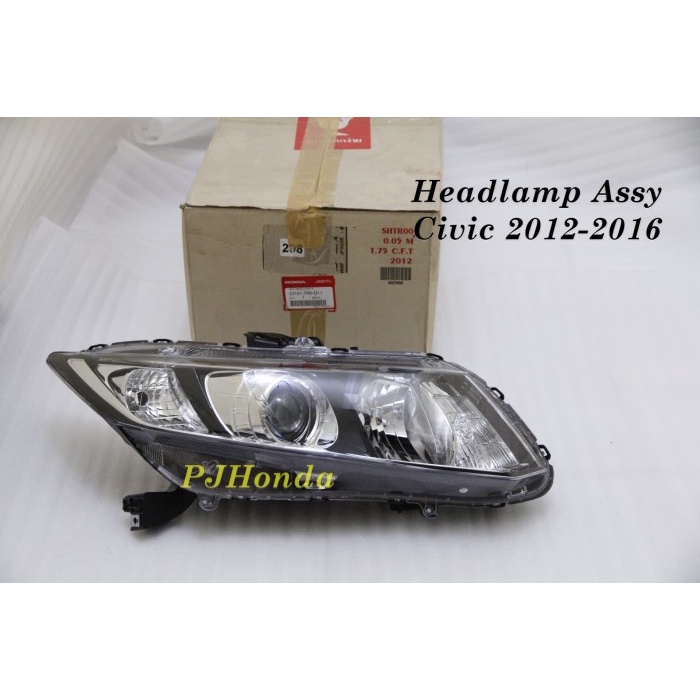 HeadLamp LAMPU DEPAN Civic FB 2012-2016 ORIGINAL