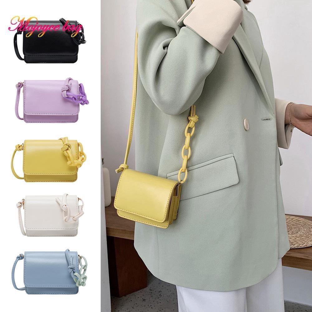 RX FASHION Sling Bag Tas  Selempang  Mini Kotak  Rantai 