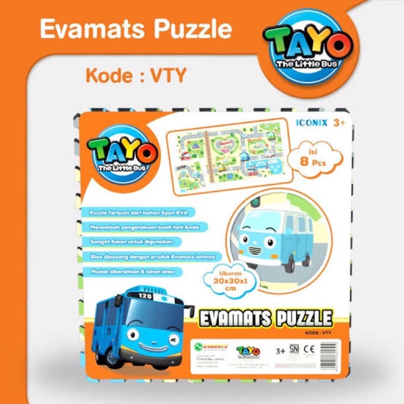Evamats Printing mickey / Tayo / Evamats Printing Barbie / Evamats Printing Thomas