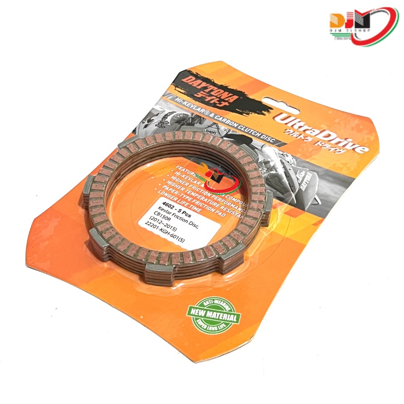 KAMPAS KOPLING DAYTONA RACING CB 150R 2012-2015 / NEW MEGA PRO FI KRM (4602-5PCS)