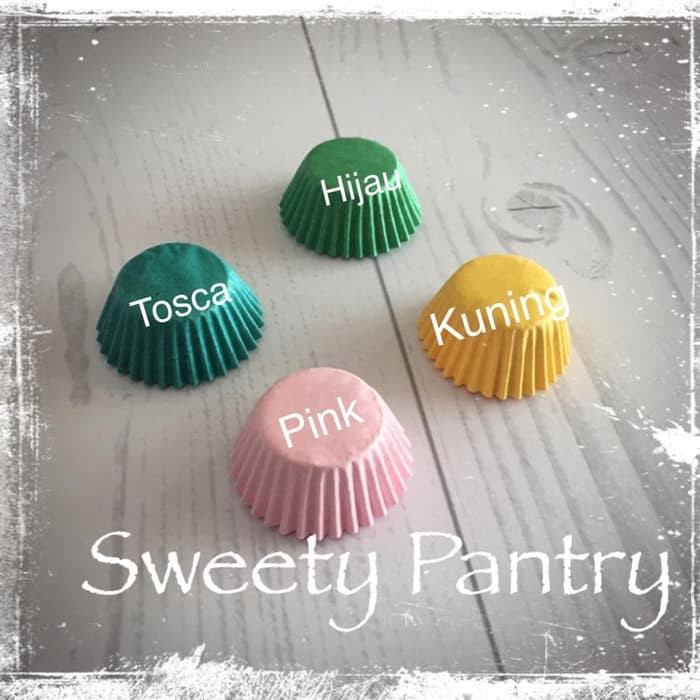 cup nastar diva colour / cake case 55mm / cup kue kecil warna