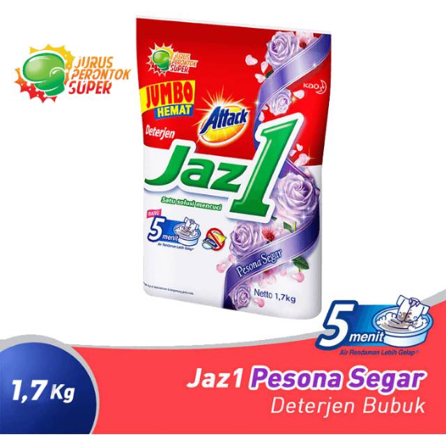 Jaz1 1,7kg ungu dan pink