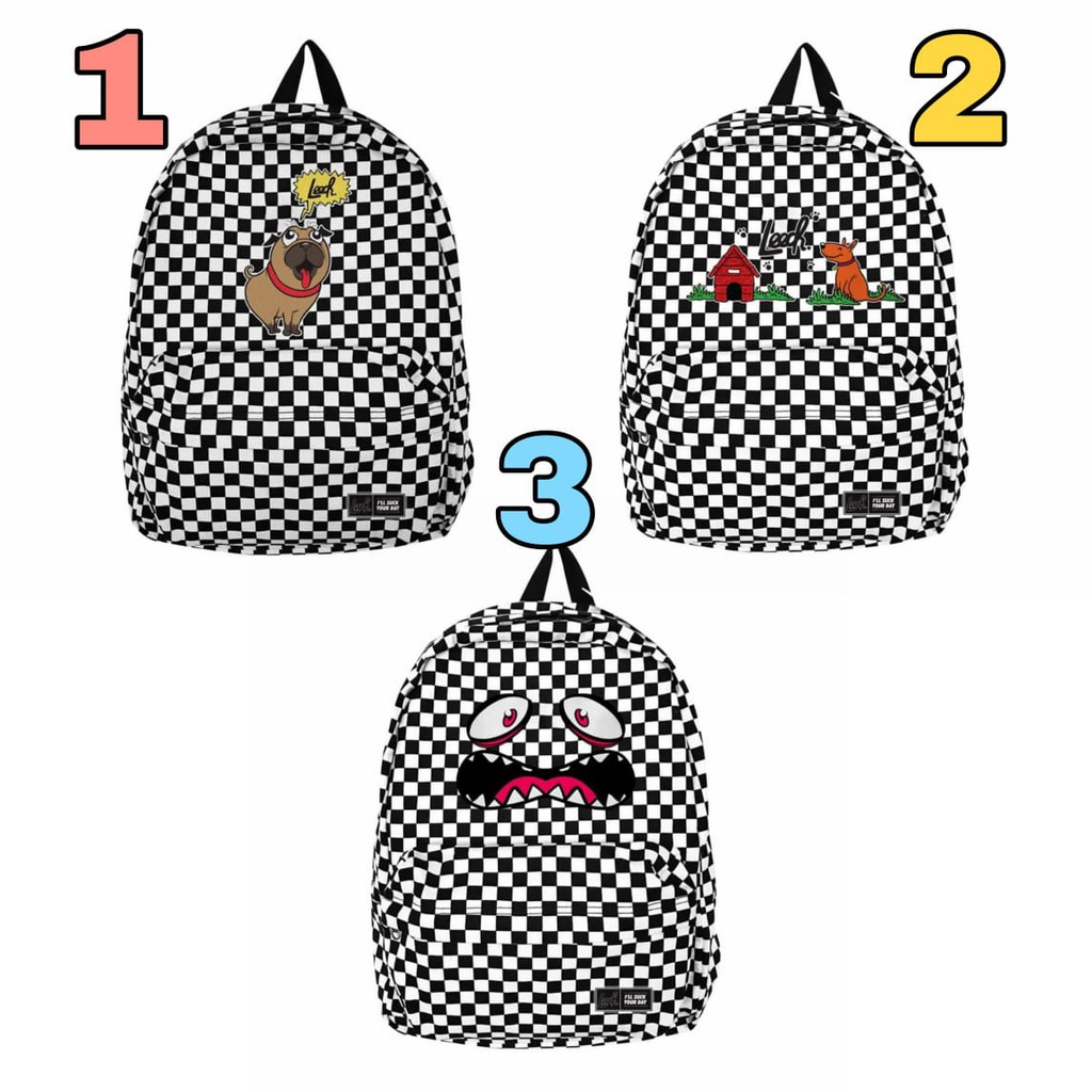 BAGPACK LEECH CHECKERBORD