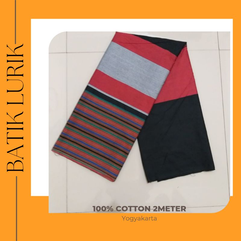 kain lurik tenun motif modern