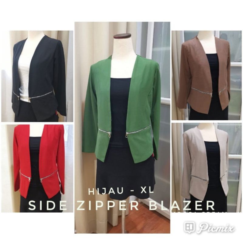 Maobli 1109 Blazer Side Zipper