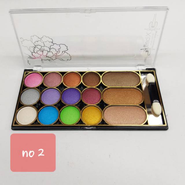 12 EYESHADOW &amp; 3 BLUSH ON XIBEI / 4.SERI