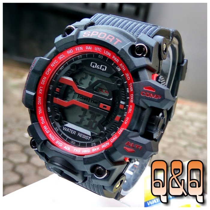 JH JAM TANGAN Q&Q DIGITAL SPORT - JAM TANGAN QQ DIGITAL