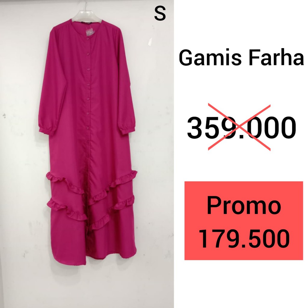 ELZATTA GAMIS FARHA / GAMIS ELZATTA POLOS PROMO