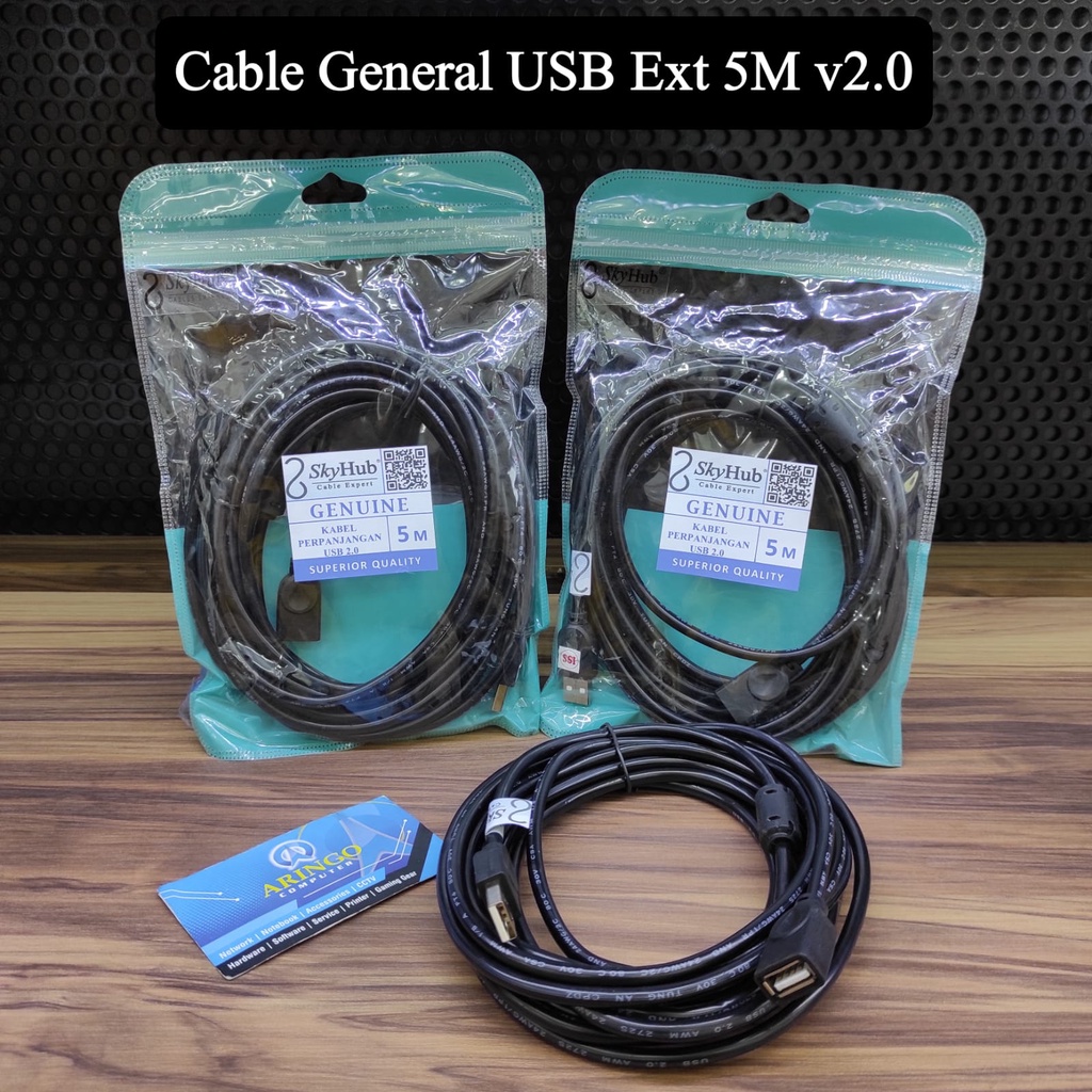 Cable General USB Ext 5M v2.0