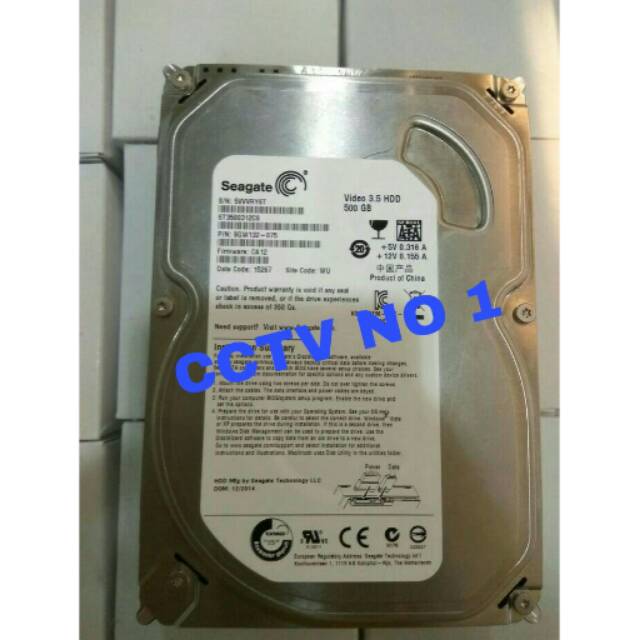 Hard disk 500gb segate internal