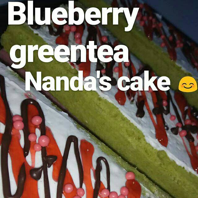 

Blueberry greentea
