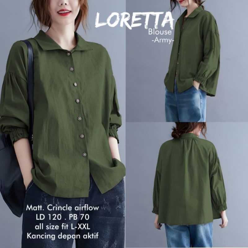 LORETTA BLOUSE NEW PRODUK
