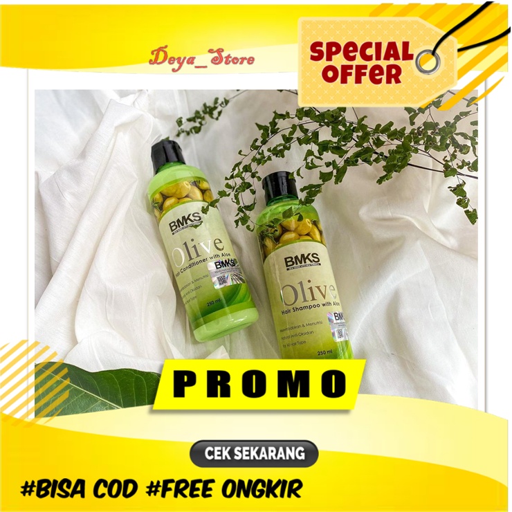 Shampoo Bmks Olive Original Penumbuh Rambut Dan Hair Tonic Sampo Pemanjang Rambut Dengan Cepat Ori M
