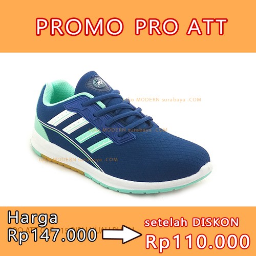 PRO ATT GLF 315 BIRU HIJAU PUTIH sepatu olahraga wanita kets sneakers