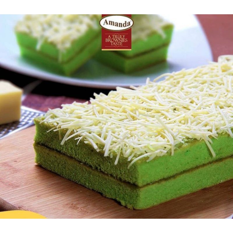 BROWNIES AMANDA MEDAN PANDAN KEJU