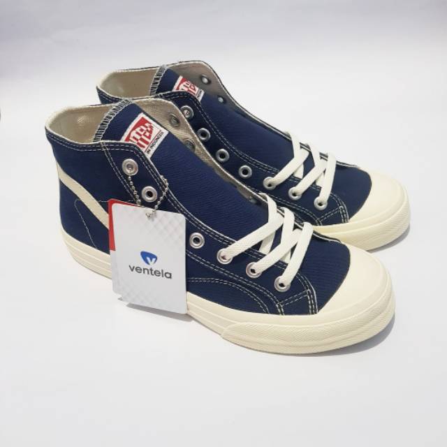 Sepatu ventela public high navy original