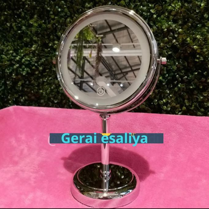 Cermin Rias/Cermin Makeup/Kaca Rias/Kaca Makeup Dengan Lampu Led Harapan789